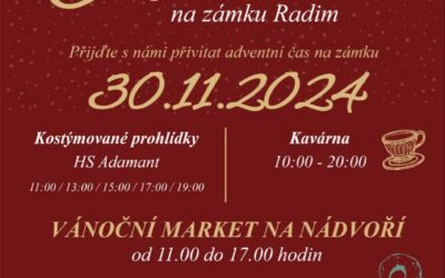 30. 11. 2024 zámek Radim – ADVENT NA ZÁMKU