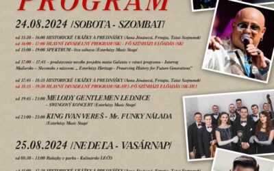 24. 8. 2024 Galanta – SLAVNÝ ROD ESTERHÁZY DE GALANTHA