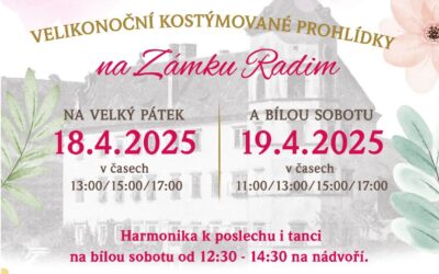 18. – 19. 4. 2025 zámek Radim – TAJEMSTVÍ ZÁMKU RADIM