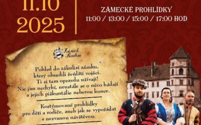 11. 10. zámek Radim – ŽIVOT NA ZÁMKU ZA TŘICETILETÉ VÁLKY